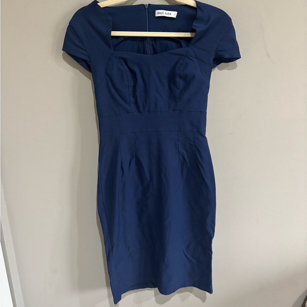 70’s/80’s Style Pencil Dress